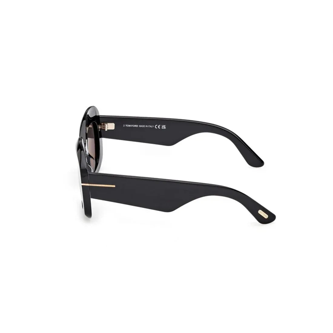 Occhiali da sole da donna Tom Ford FT1219 Carmen-02 01A Nero Lucido - Pistilleria