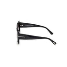 Occhiali da sole da donna Tom Ford FT1220 Carla-02 01B Nero Lucido - Pistilleria