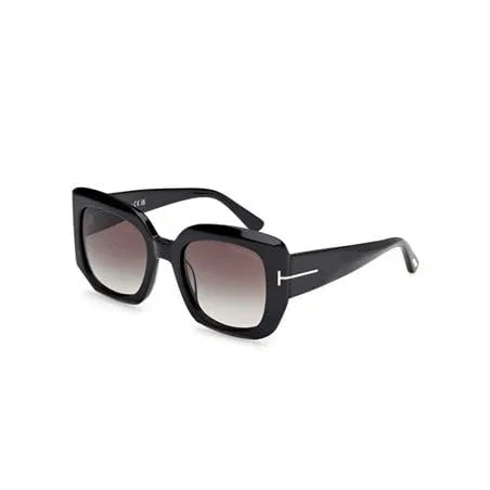 Occhiali da sole da donna Tom Ford FT1220 Carla-02 01B Nero Lucido - Pistilleria
