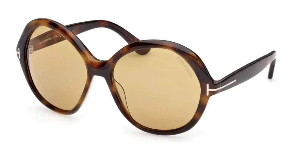 Occhiali da sole da donna Tom Ford FT1282 ANNABELLE 02 52E Avana Scura - Pistilleria