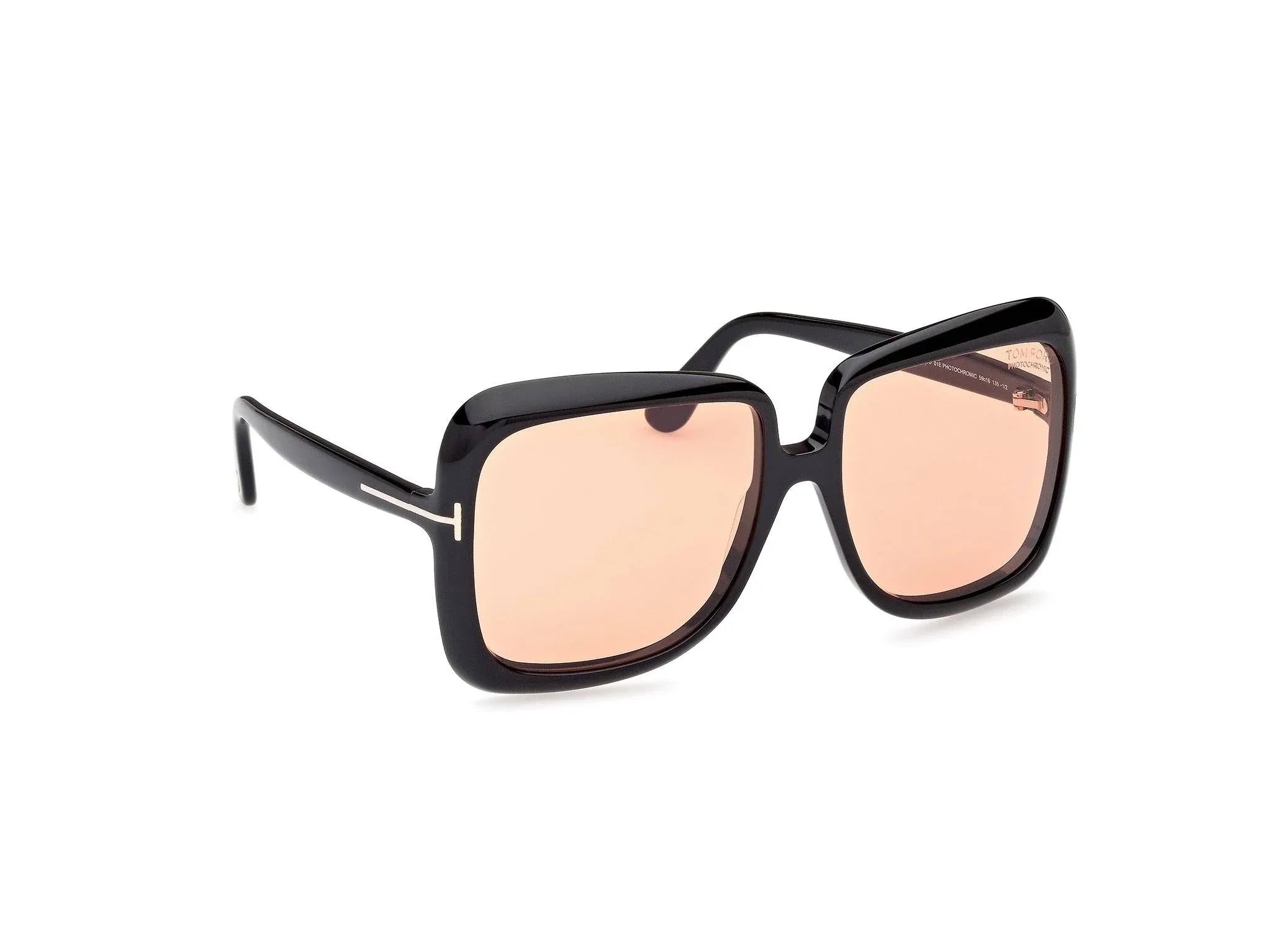 Occhiali da sole da donna Tom Ford Lorelai FT1156 01E Photocromic - Pistilleria