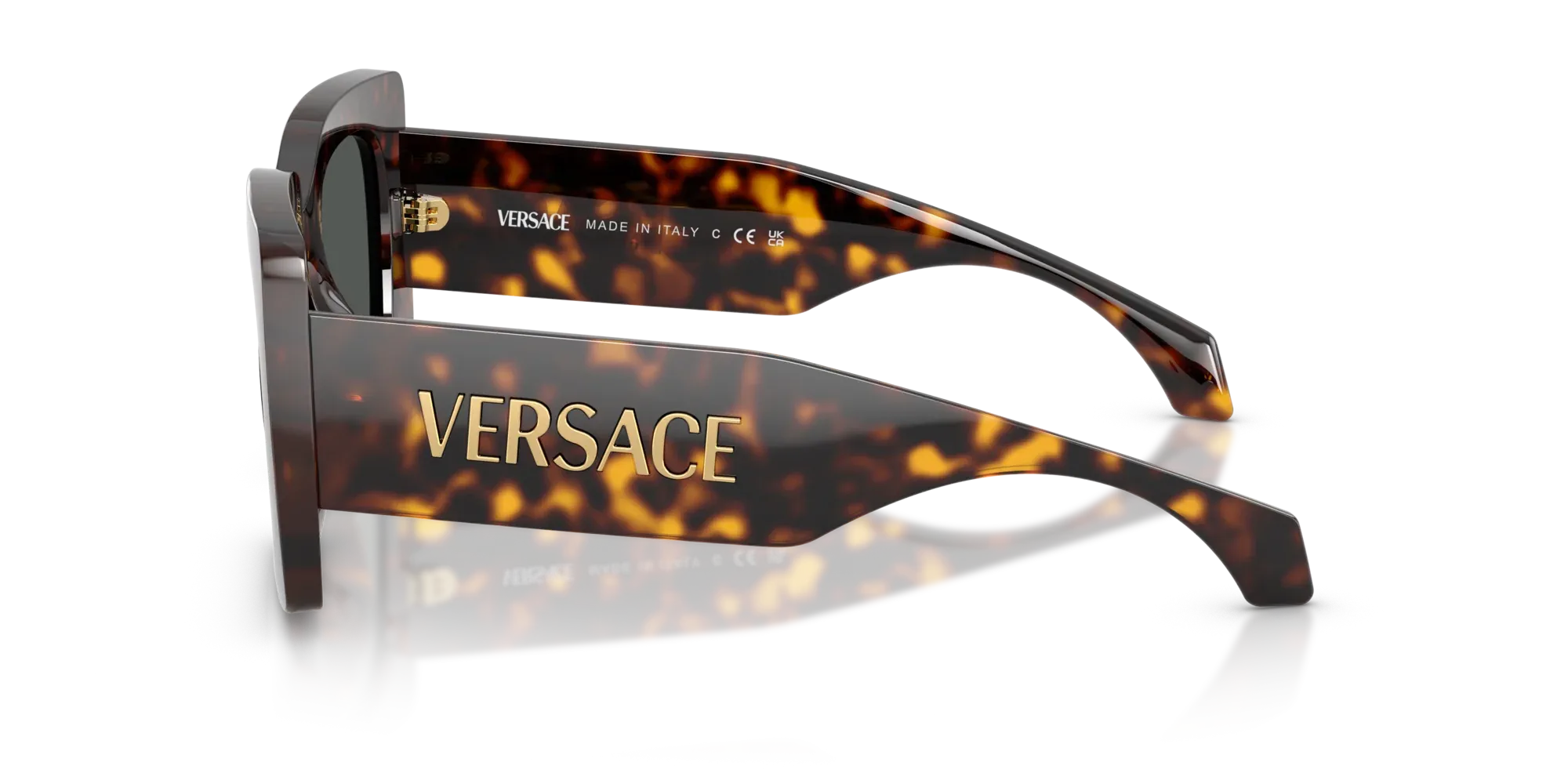 Occhiali da sole da donna Versace VE4496U 108/87 Havana - Pistilleria