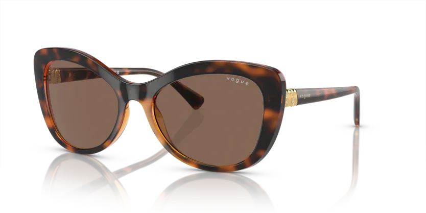 Occhiali da sole da donna Vogue VO5515SB W65673 - Havana scuro - Pistilleria