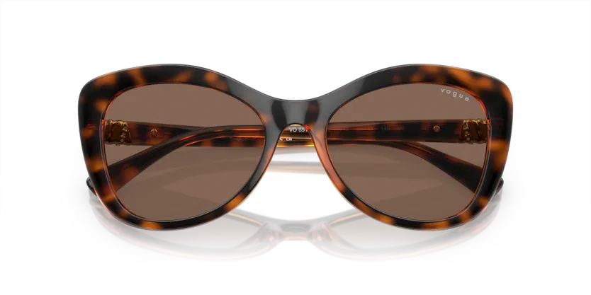 Occhiali da sole da donna Vogue VO5515SB W65673 - Havana scuro - Pistilleria
