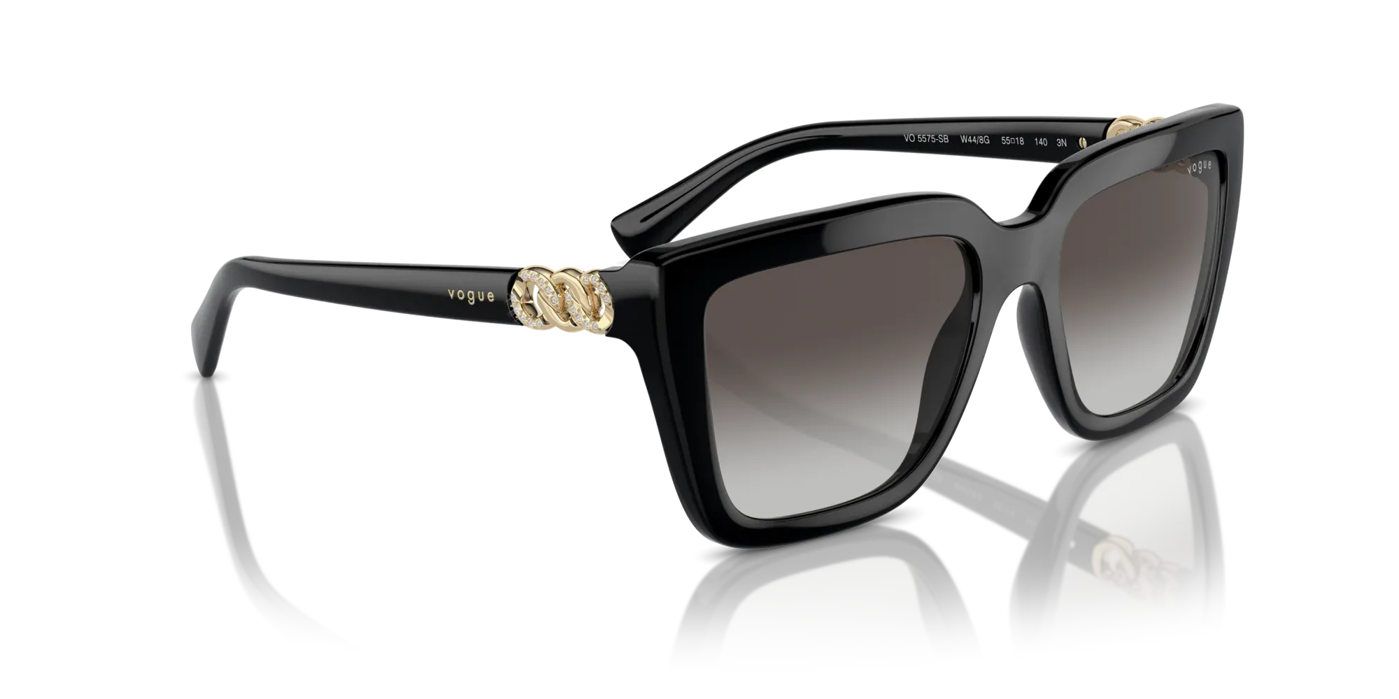 Occhiali da sole da donna Vogue VO5575SB W44/8G Nero - Pistilleria