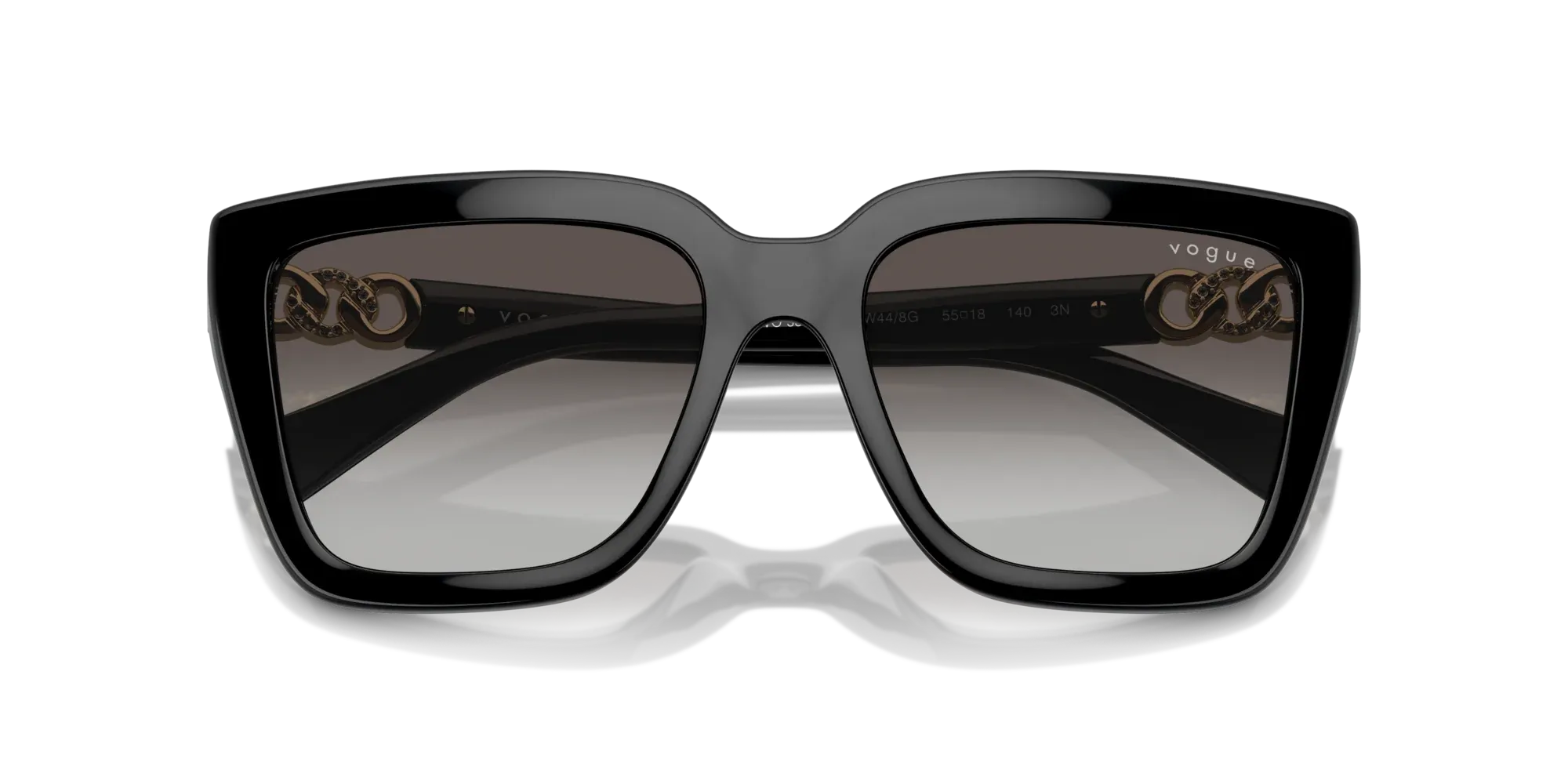 Occhiali da sole da donna Vogue VO5575SB W44/8G Nero - Pistilleria