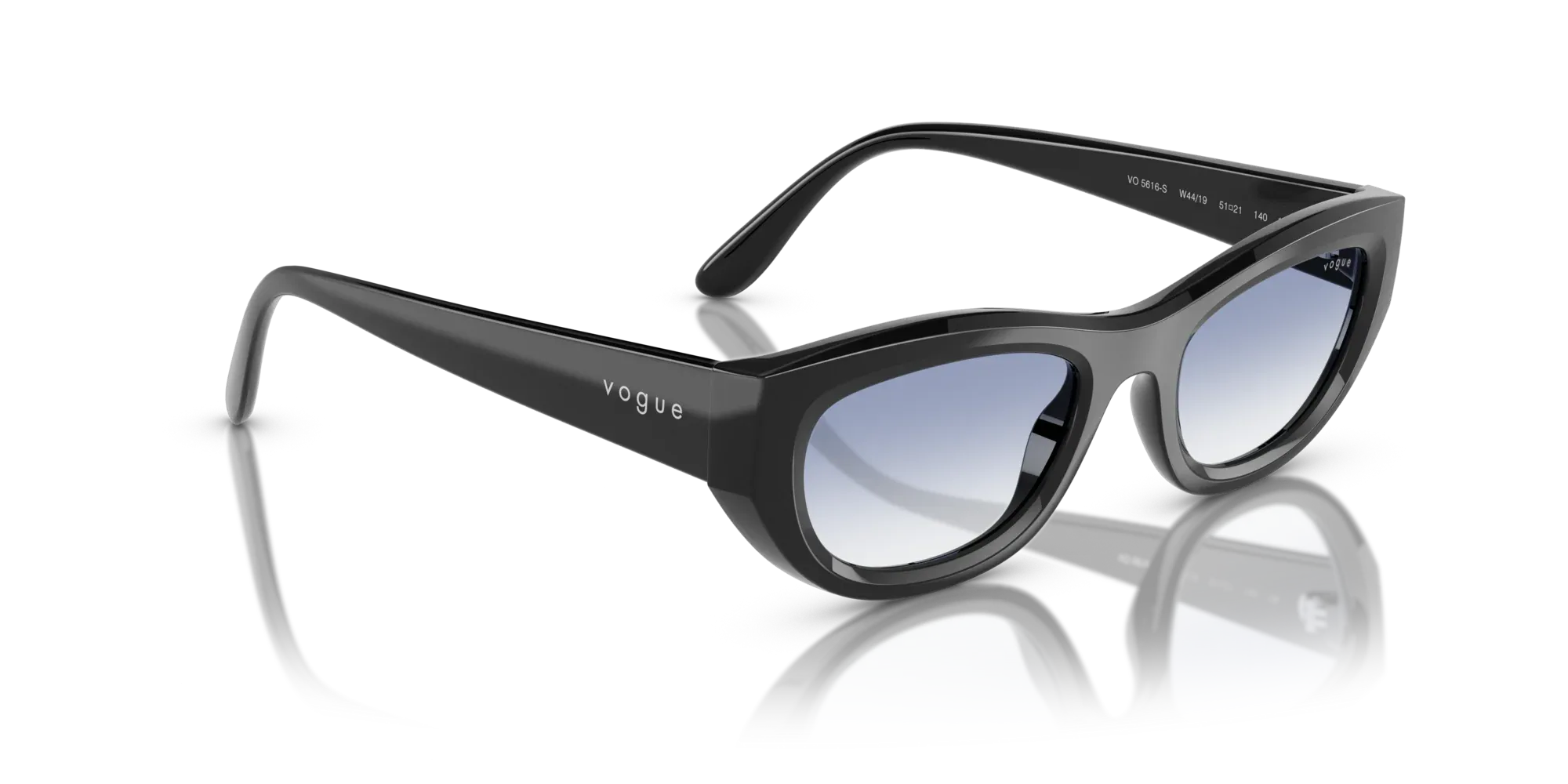 Occhiali da sole da donna Vogue VO5616S W44/19 Nero - Pistilleria