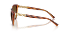 Occhiali da sole da donna Vogue VO5634SB 1508T5 Havana scuro striato Polarizzati - Pistilleria