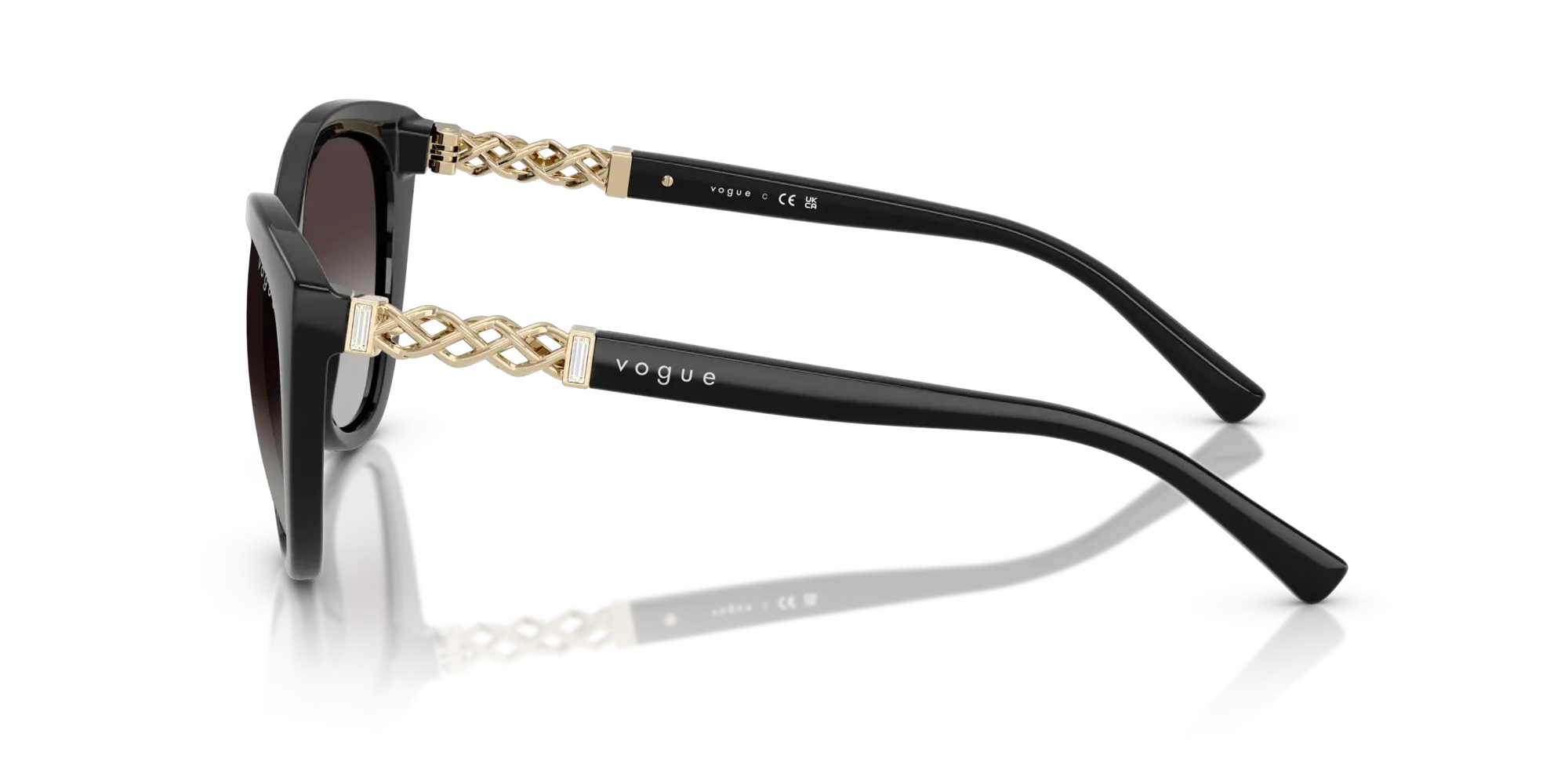 Occhiali da sole da donna Vogue VO5634SB W44/8G Nero - Pistilleria