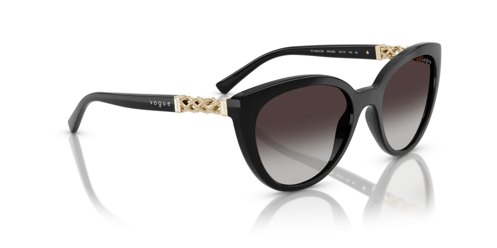 Occhiali da sole da donna Vogue VO5634SB W44/8G Nero - Pistilleria