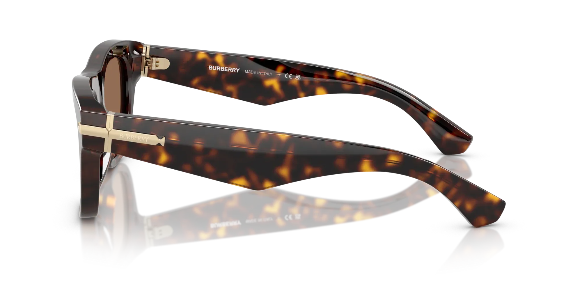 Occhiali da sole da uomo Burberry BE4438U 300273 - Havana scuro - Pistilleria