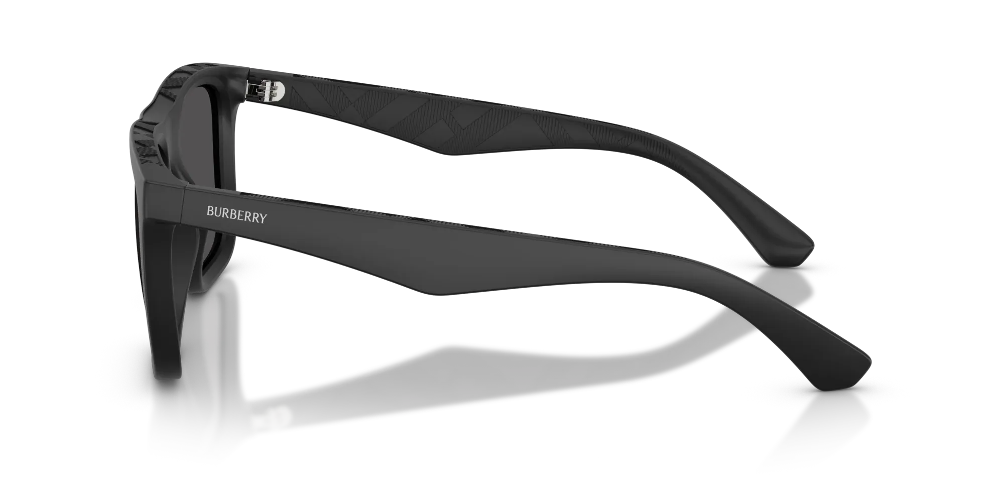 Occhiali da sole da uomo Burberry BE4458U 346487 Nero opaco - Pistilleria