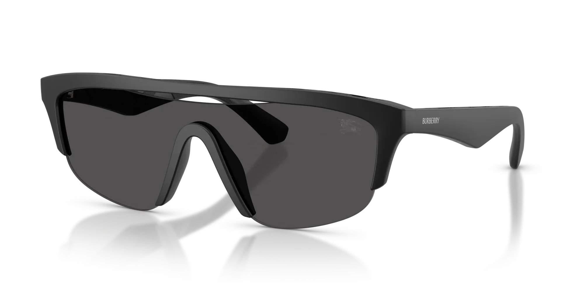 Occhiali da sole da uomo Burberry BE4460U 346487 Nero opaco - Pistilleria