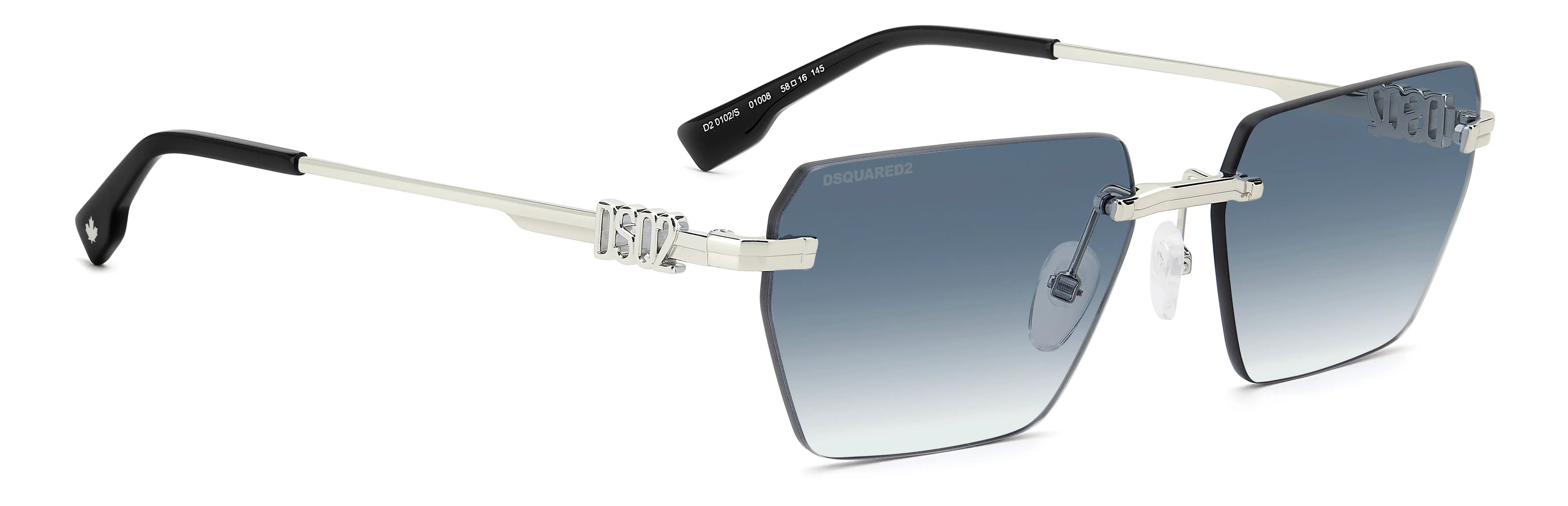 Occhiali da sole da uomo DSquared2 D2 0102/S 010/08 - Pistilleria