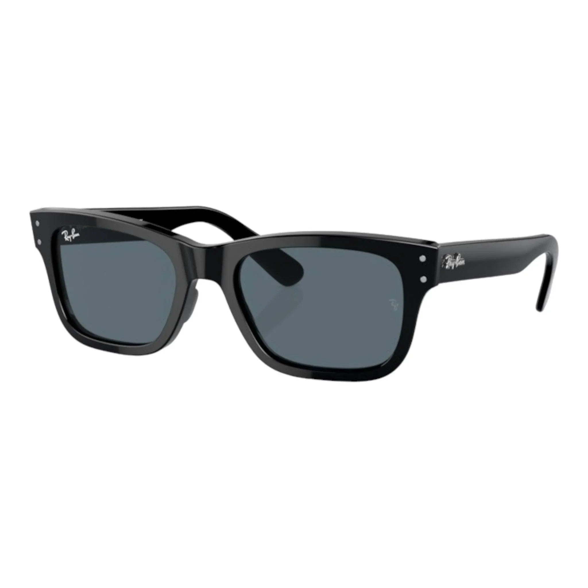 Occhiali da sole da uomo Mr Burbank RB2283 Black Blue - Pistilleria