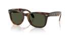 Occhiali da sole da uomo Ray-Ban RB4105 Folding wayfarer 710/31 Havana - Pistilleria
