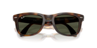 Occhiali da sole da uomo Ray-Ban RB4105 Folding wayfarer 710/31 Havana - Pistilleria