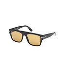 Occhiali da sole da uomo Tom Ford FT0907 Dunning-02 01E Nero Lucido - Pistilleria