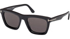 Occhiali da sole da uomo Tom Ford FT1207 Lelio 01A Nero Lucido - Pistilleria