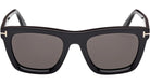 Occhiali da sole da uomo Tom Ford FT1207 Lelio 01A Nero Lucido - Pistilleria