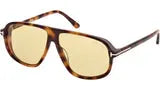 Occhiali da sole da uomo Tom Ford FT1208 Guillaume 53E - Pistilleria