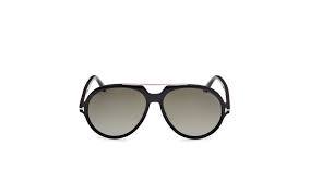 Occhiali da sole da uomo Tom Ford FT1210 01B Nero Lucido - Pistilleria