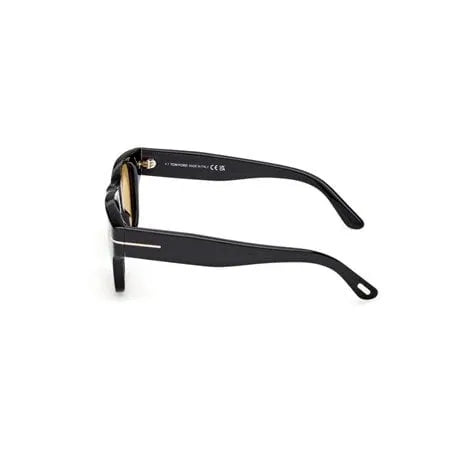 Occhiali da sole da uomo Tom Ford FT1280 Caine-02 01E Nero Lucido - Pistilleria