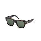 Occhiali da sole da uomo Tom Ford FT1280 Caine-02 52N Avana Scura - Pistilleria