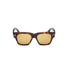 Occhiali da sole da uomo Tom Ford FT1280 Caine-02 53E Avana Bionda - Pistilleria