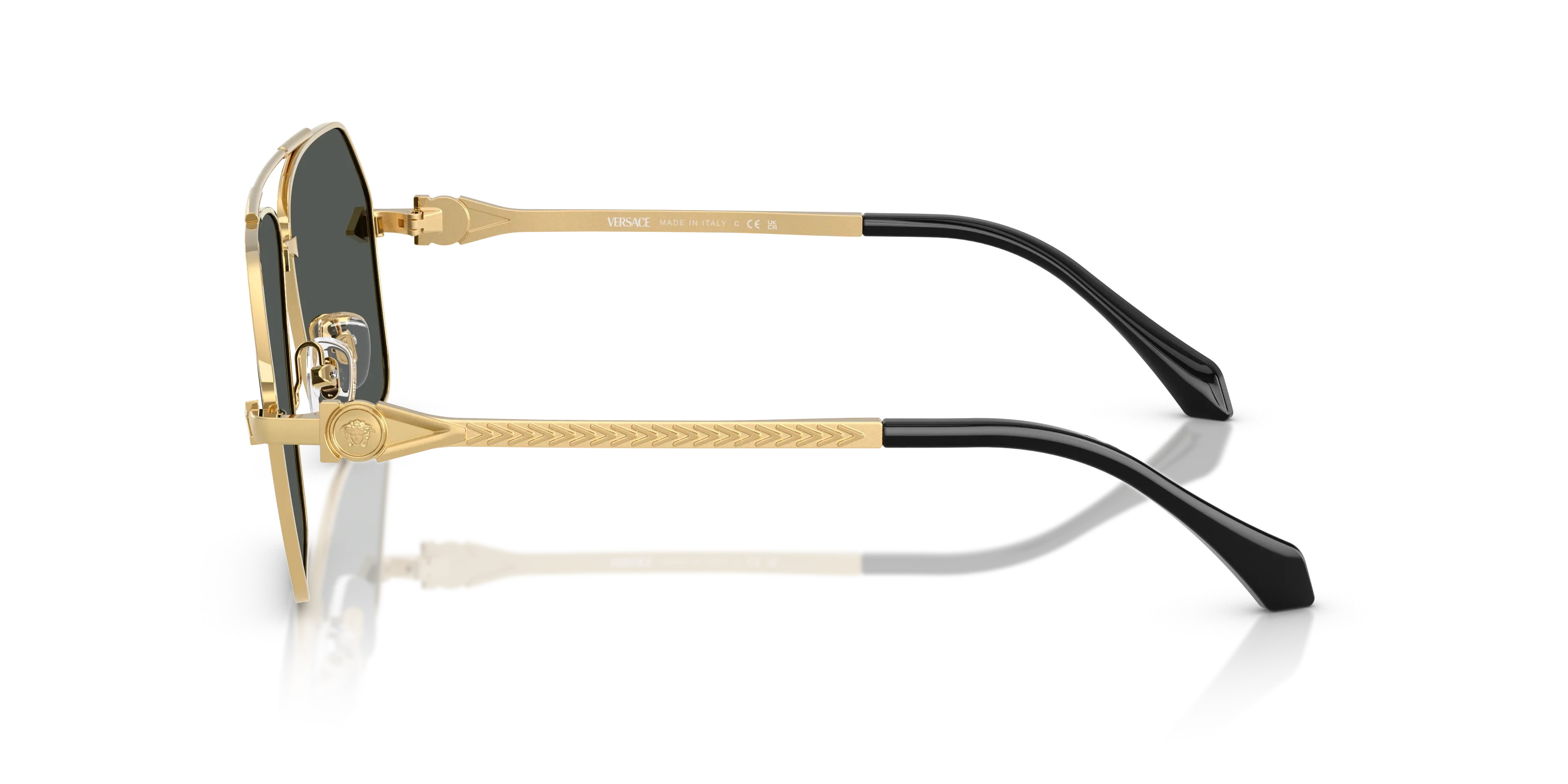 Occhiali da sole da uomo Versace VE2284 100287 Oro - Pistilleria