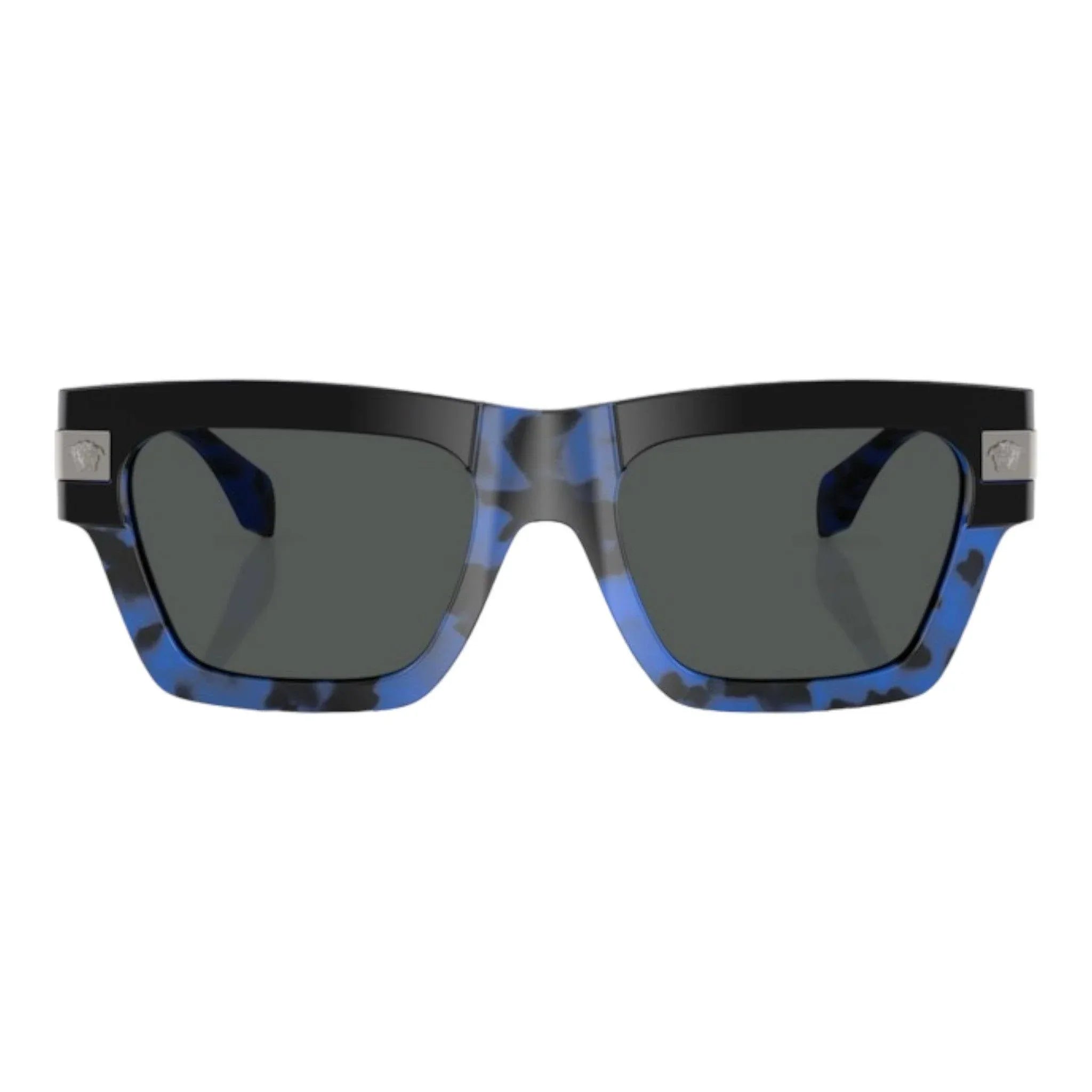 Occhiali da sole da uomo Versace VE4464 545887 Havana blu - Pistilleria