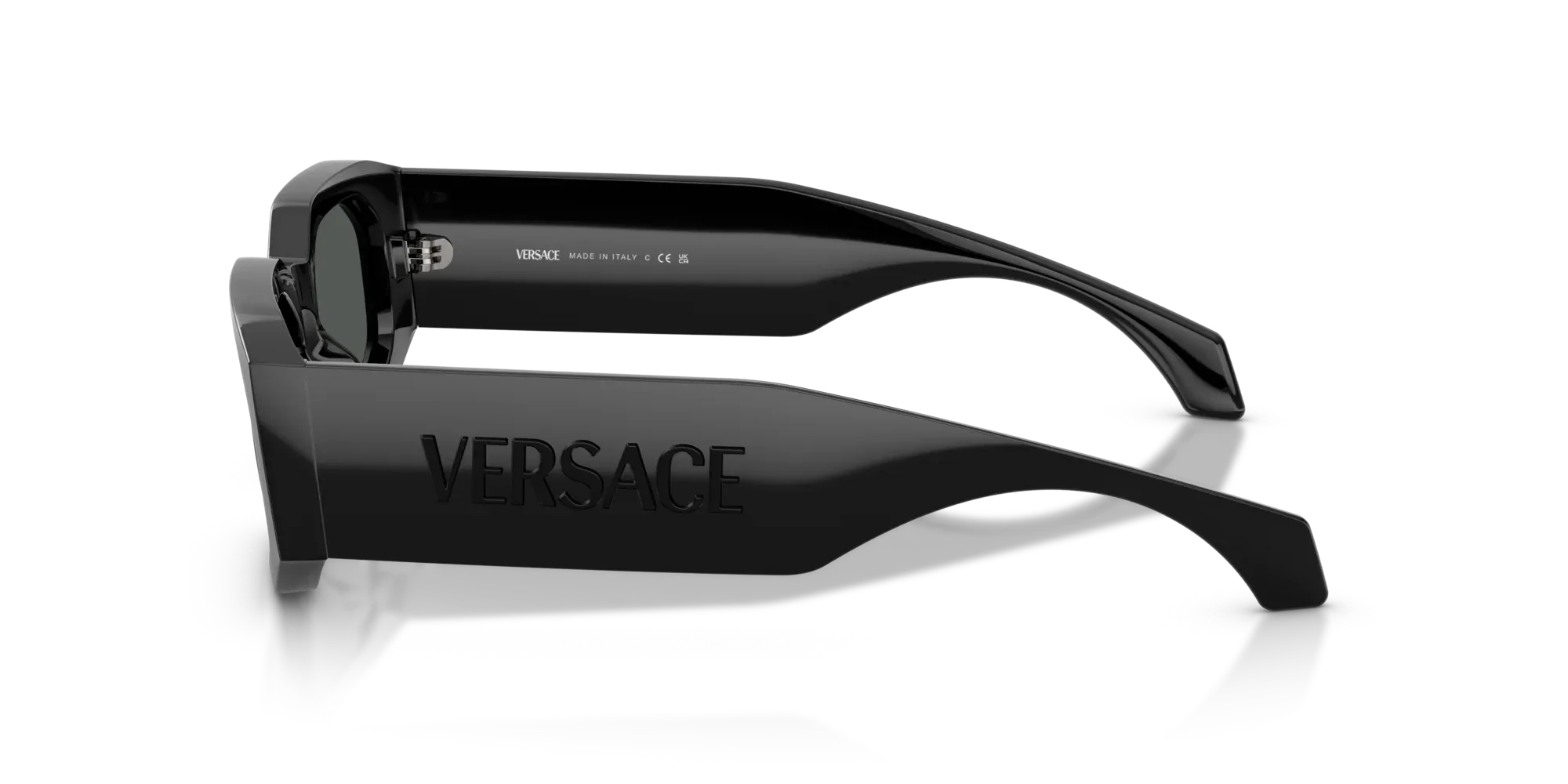 Occhiali da sole da uomo Versace VE4489U 536087 Nero - Pistilleria