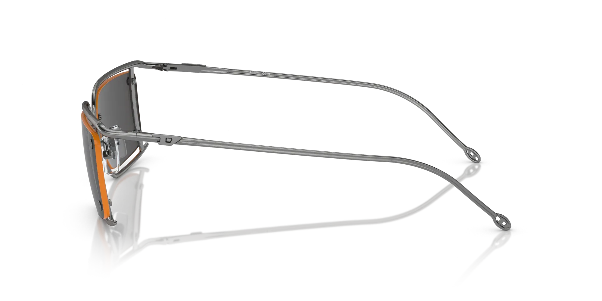 Occhiali da sole Diesel DL1002 104/87 Gunmetal lucido - Pistilleria