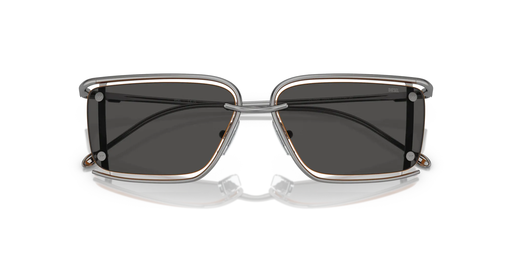 Occhiali da sole Diesel DL1002 104/87 Gunmetal lucido - Pistilleria