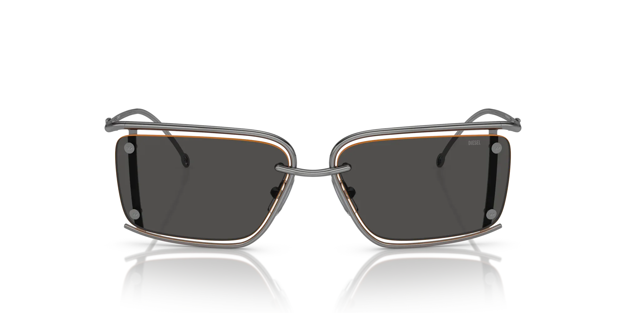 Occhiali da sole Diesel DL1002 104/87 Gunmetal lucido - Pistilleria