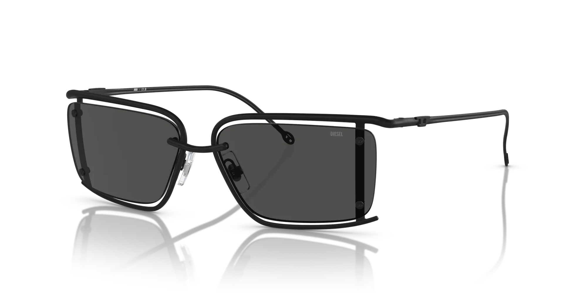 Occhiali da sole Diesel DL1002 109/87 Nero opaco - Pistilleria