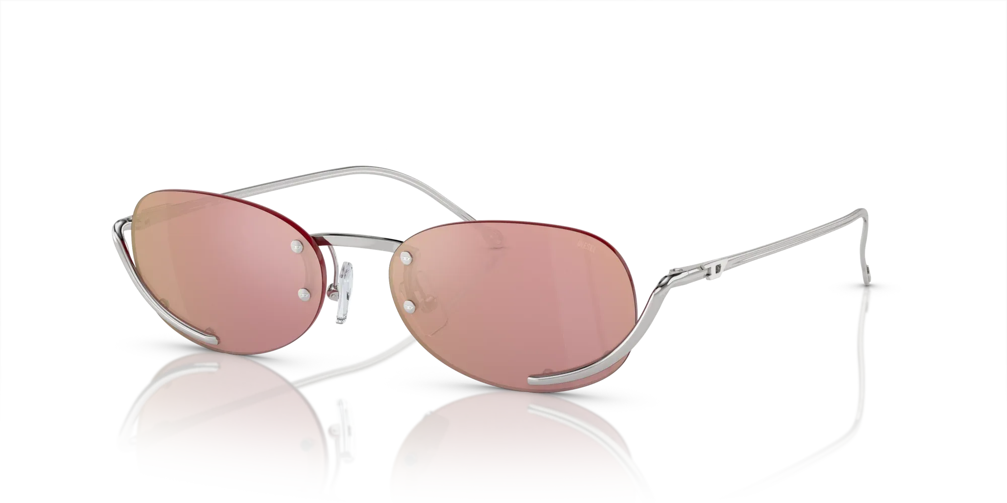 Occhiali da sole Diesel DL1004 103/E4 Argento lucido - Pistilleria