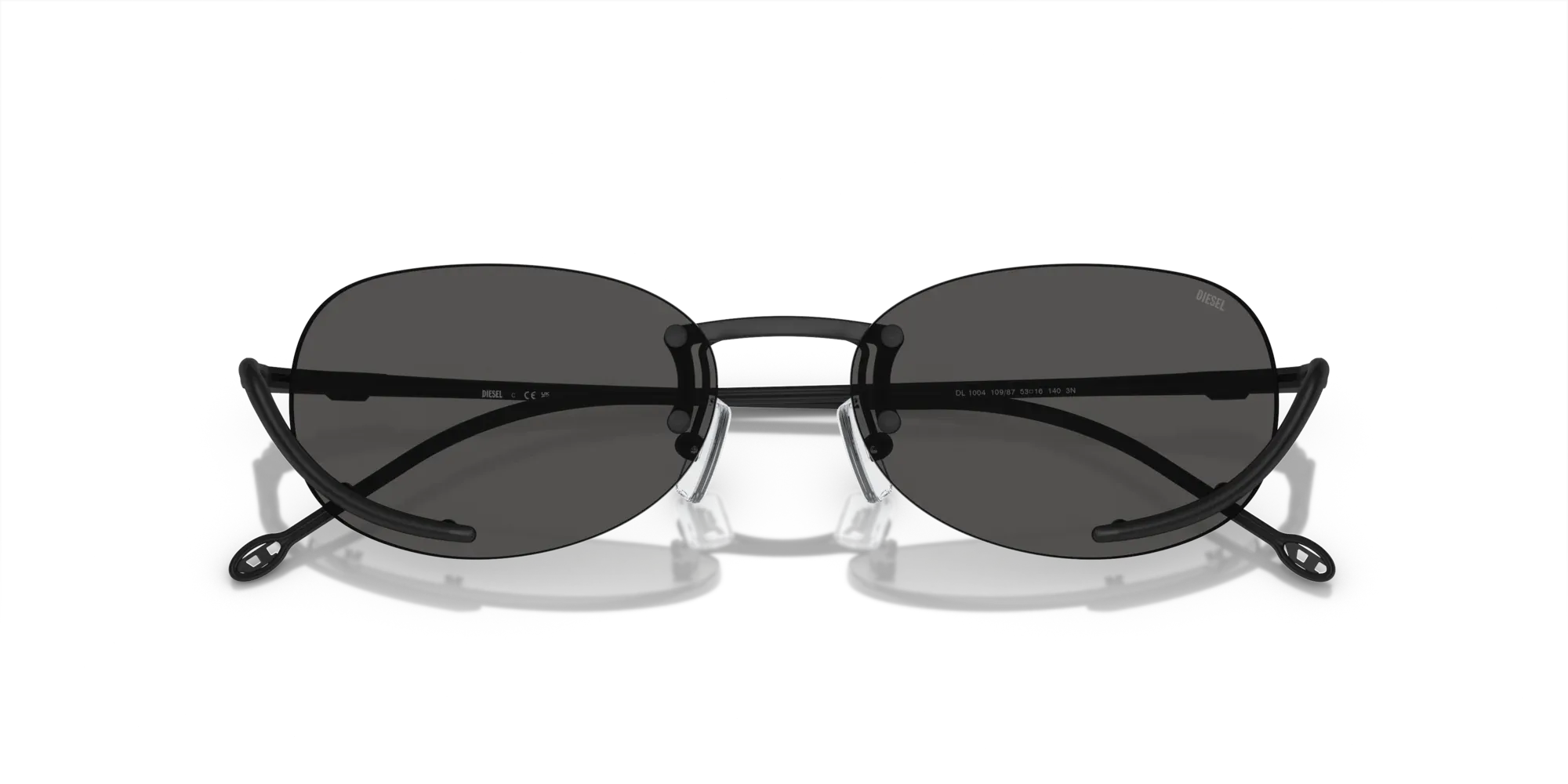 Occhiali da sole Diesel DL1004 109/87 Nero opaco - Pistilleria