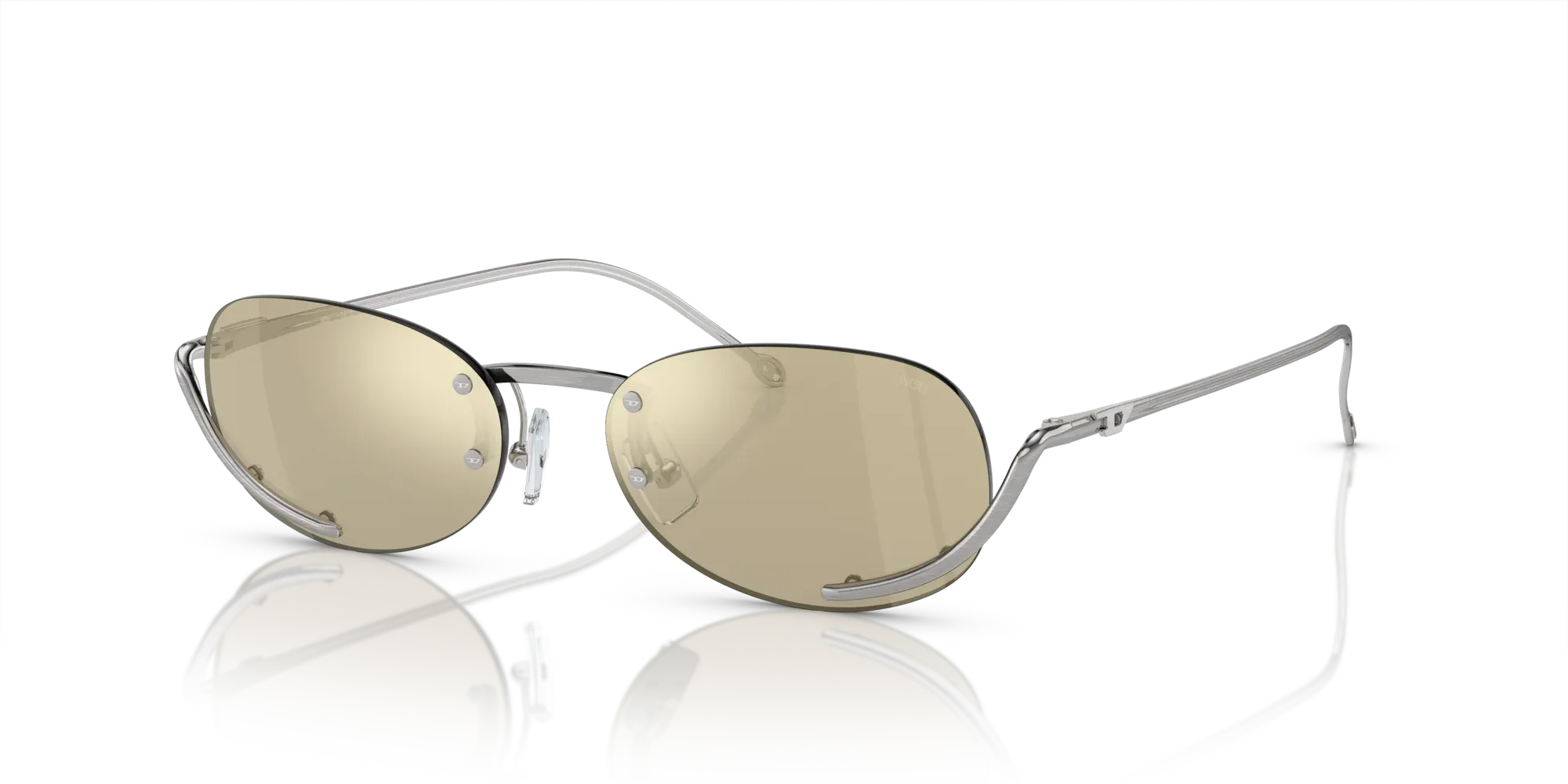Occhiali da sole Diesel DL1004 111/V9 Argento spazzolato - Pistilleria