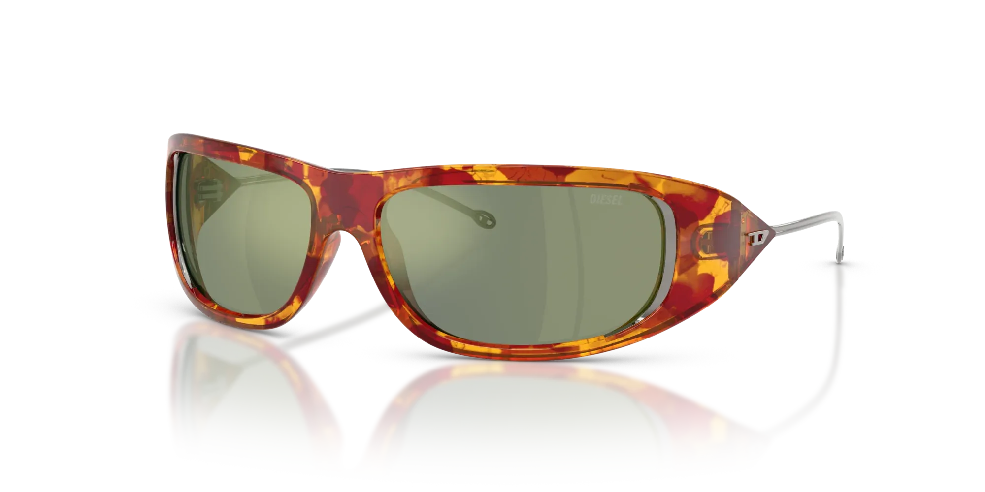 Occhiali da sole Diesel DL3001 20236R Havana rosso - Pistilleria