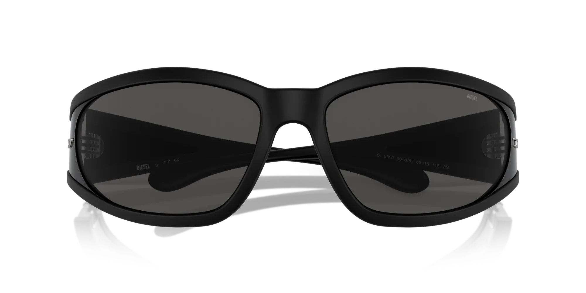 Occhiali da sole Diesel DL3002 501S87 Nero opaco - Pistilleria