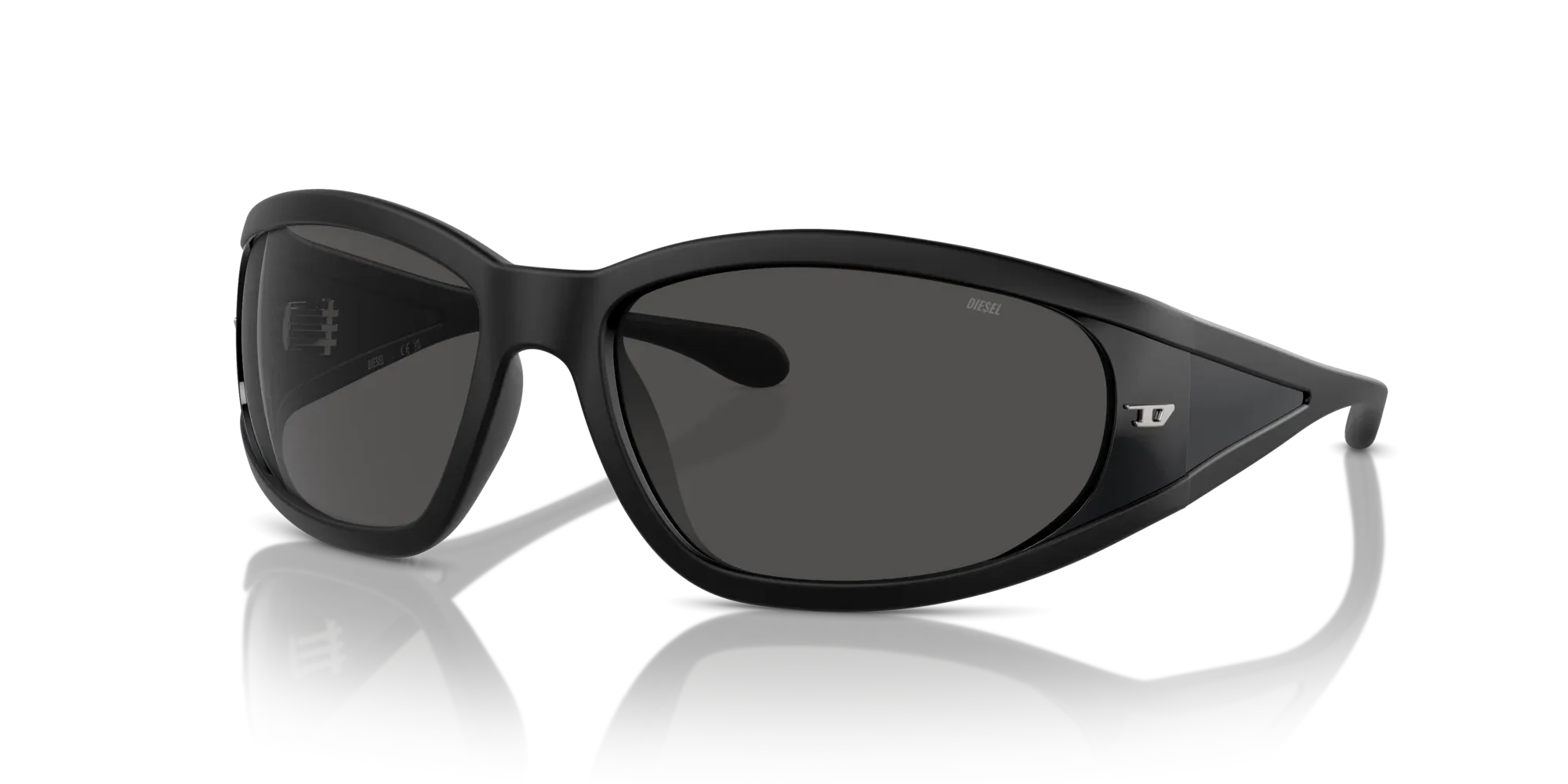 Occhiali da sole Diesel DL3002 501S87 Nero opaco - Pistilleria