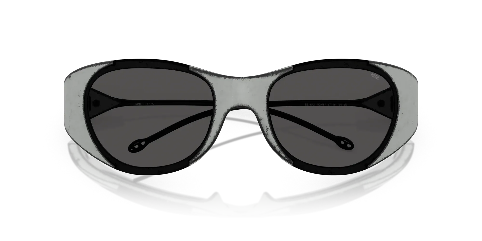 Occhiali da sole Diesel DL3003 509/87 Nero ruggine/grigio - Pistilleria