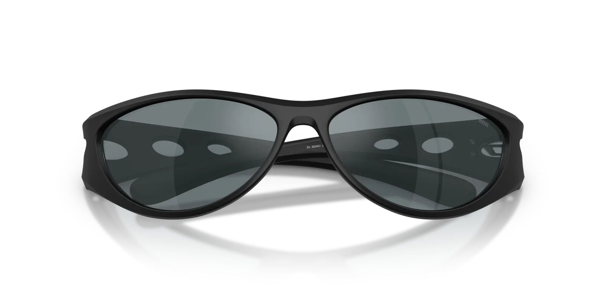 Occhiali da sole Diesel DL3004U 20026G Nero opaco - Pistilleria