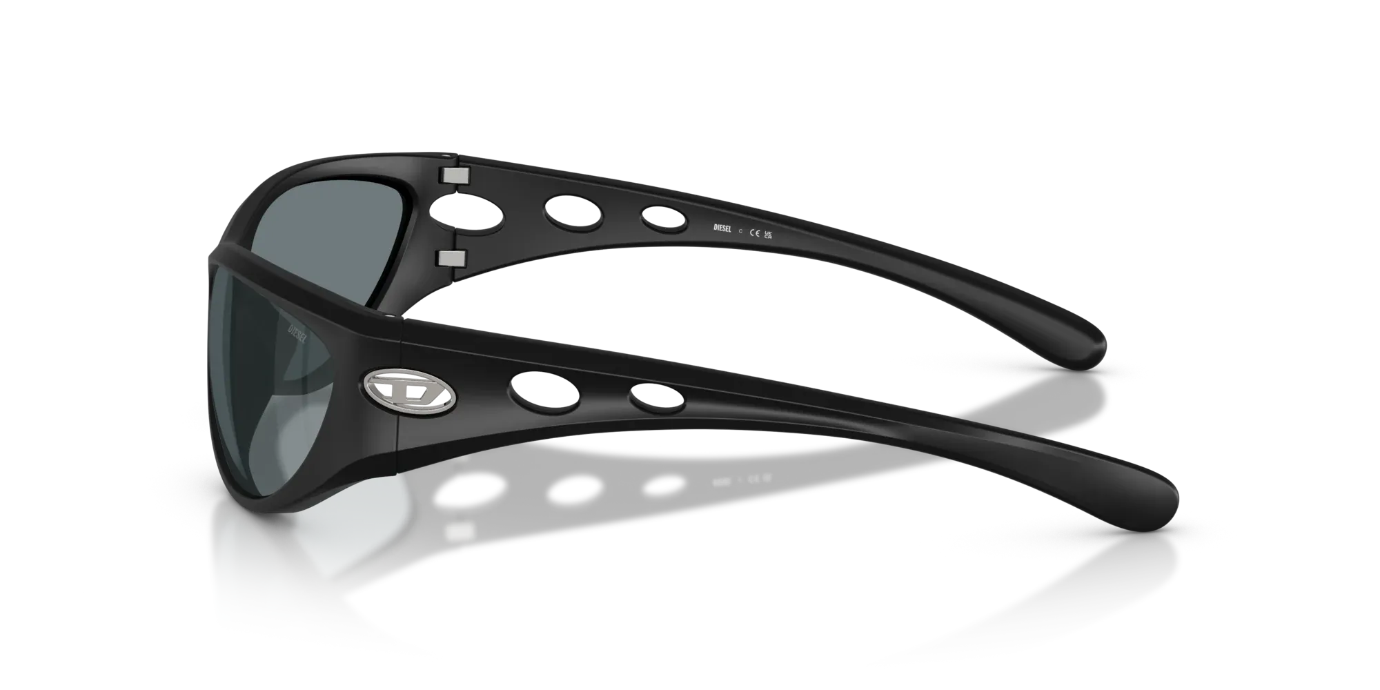 Occhiali da sole Diesel DL3004U 20026G Nero opaco - Pistilleria