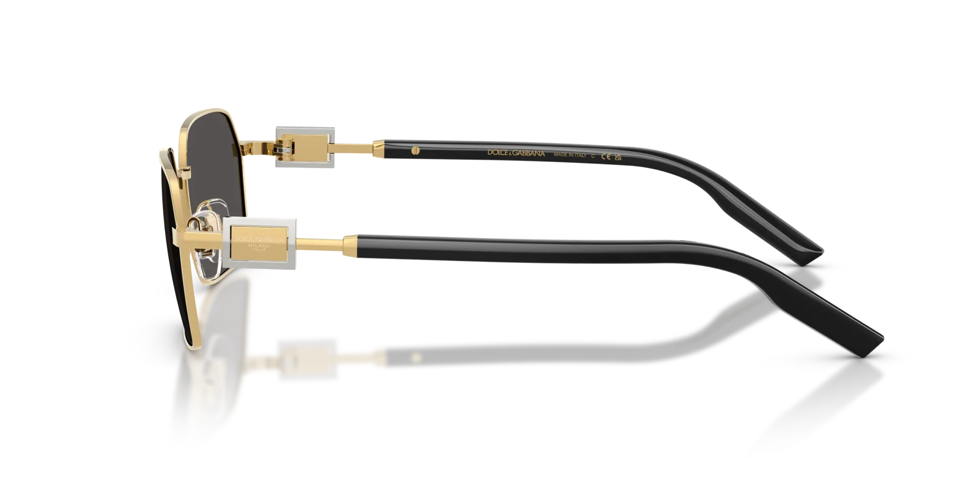 Occhiali da sole Dolce & Gabbana DG2316 02/87 - Oro - Pistilleria