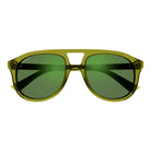 Occhiali da sole Gucci GG1320S 003 Green - Pistilleria