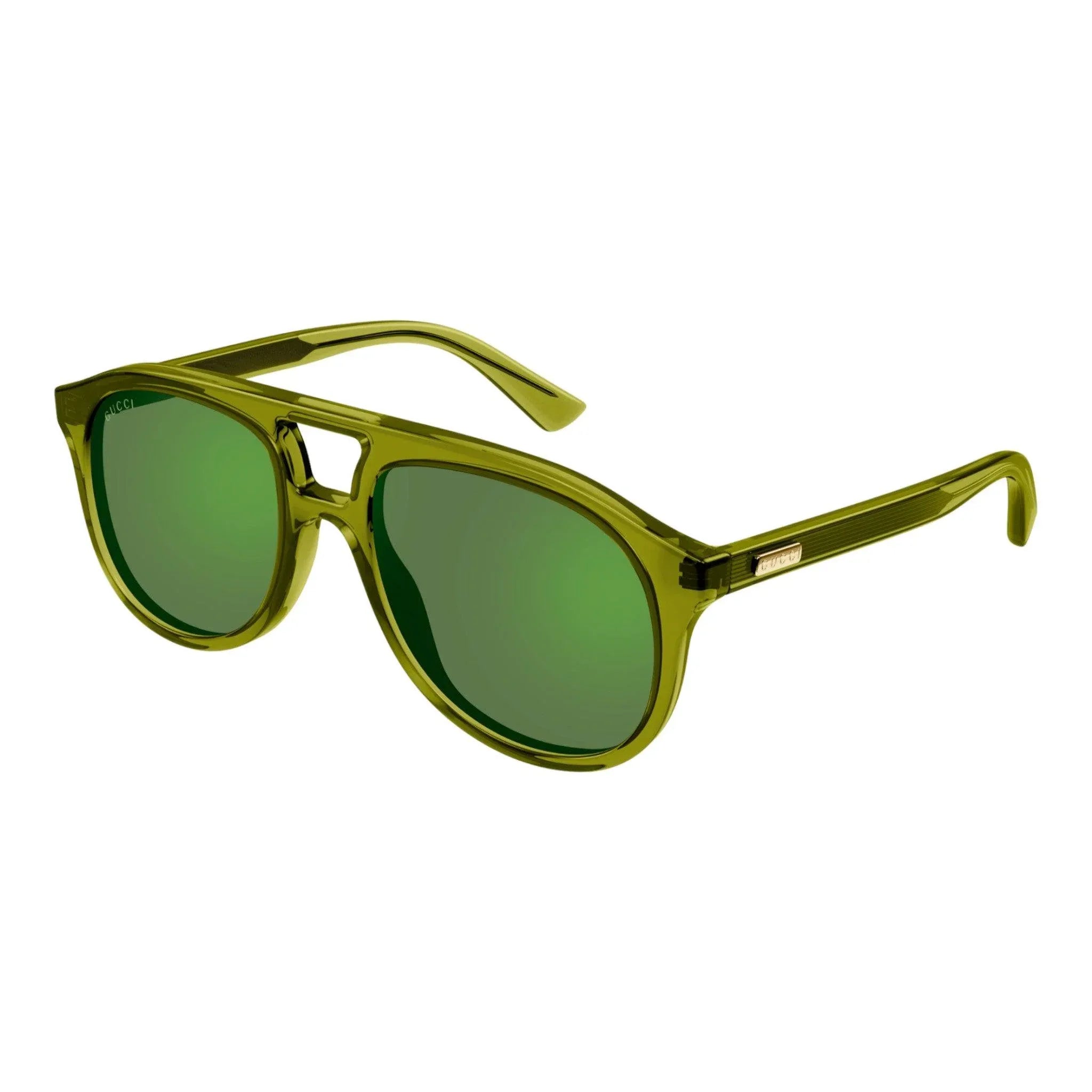 Occhiali da sole Gucci GG1320S 003 Green - Pistilleria
