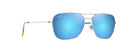Occhiali da sole Maui Jim Argento Lucido NAAUAO Polarized - Pistilleria