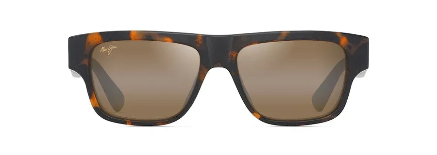 Occhiali da sole Maui Jim KOKUA Avana scuro/Opaco Polarizzati - Pistilleria